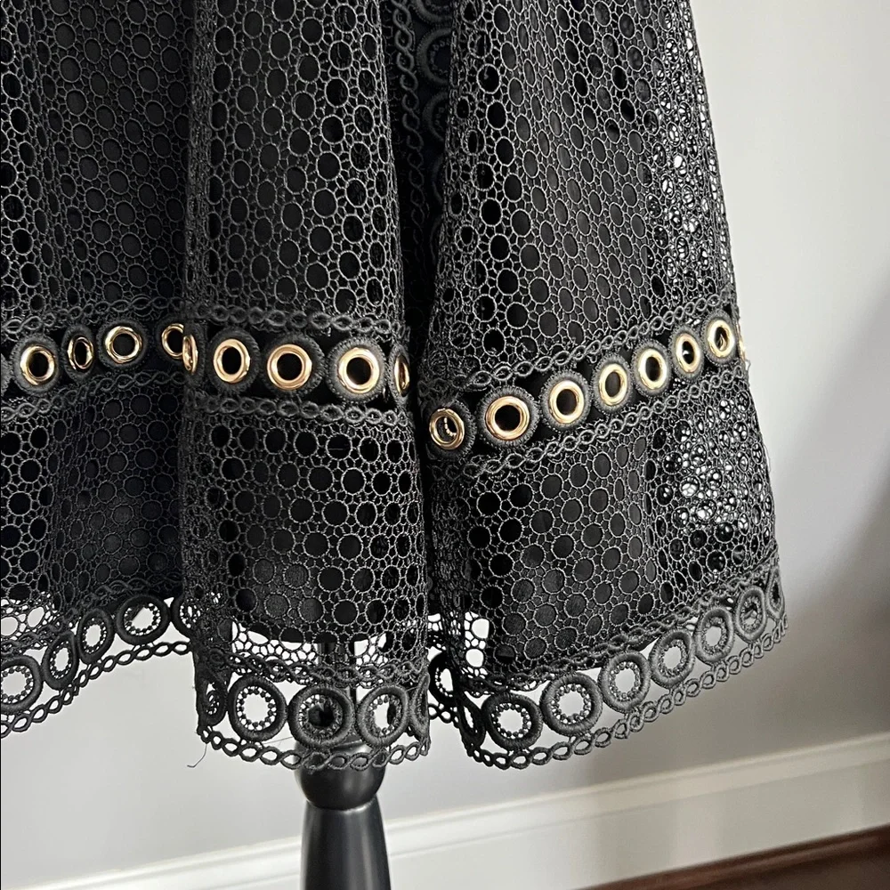 Maje Ravi Grommet-Detail Lace Dress - Picture 5 of 12